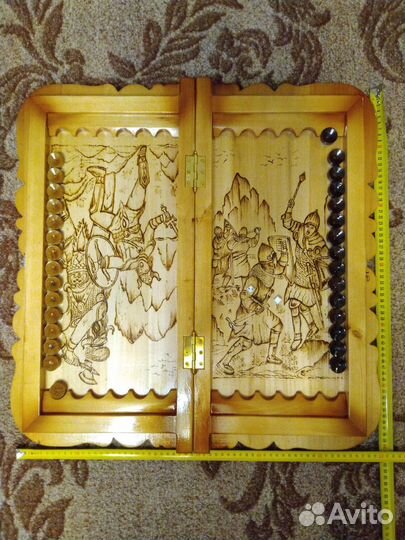 Шахматы, шашки, нарды. Классик