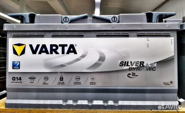 Varta SD G14 95 AGM Аккум для W222 S class