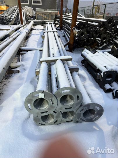 Шпиль молниеотвода Ф5 (100) 1,0м гор. цинк