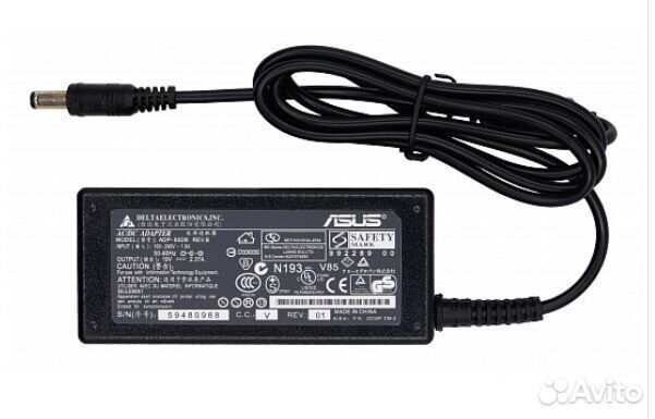 Блок питания для ноутбука Asus 5.5x2.5мм, 45W (19V