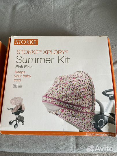 Летний Кит для коляски stokke
