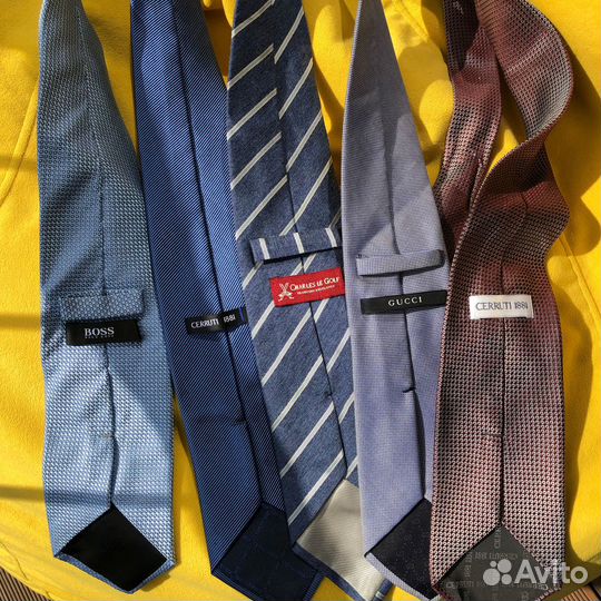 Брендовые галстуки Gucci Cerruti Boss