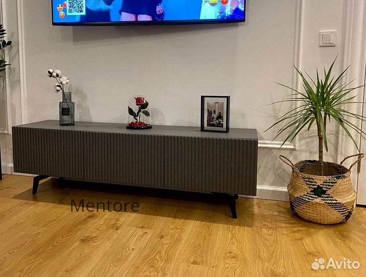 Тумба тв Bravo в цвете графит (с доставкой)