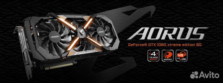 GTX1080TI 11GB Gigabyte Aorus