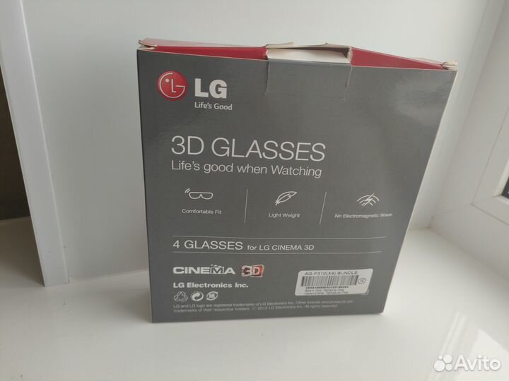 3d очки LG AG-F310