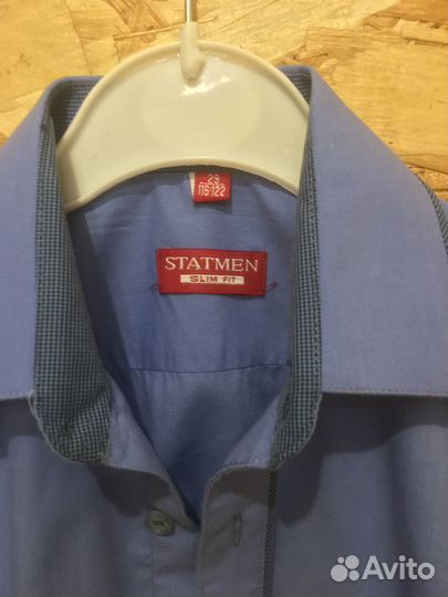 Рубашки для мальчика с длинным рукавом 116-122 29