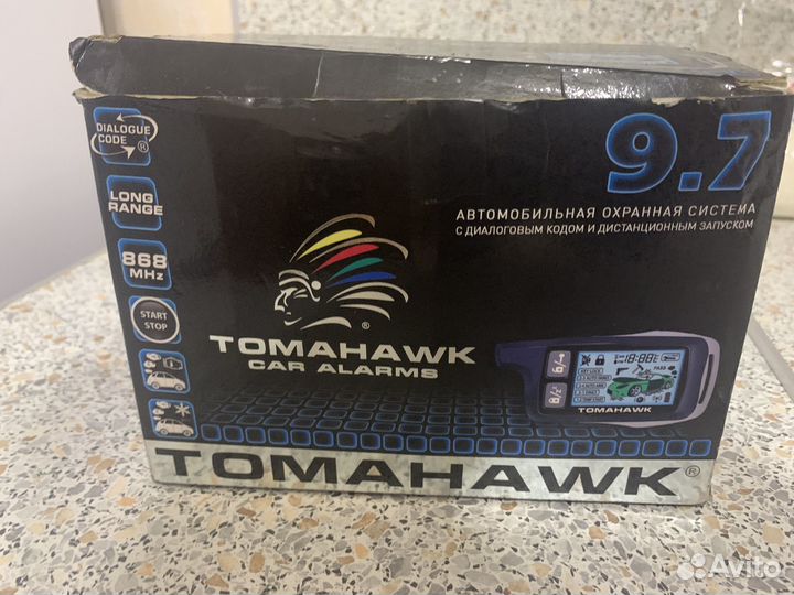 Сигнализация tomahawk 9.7