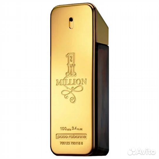 Paco Rabanne 1 Million Eau De Toilette For Men/100