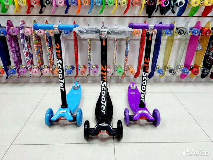 Детский самокат Макси Scooter 21st