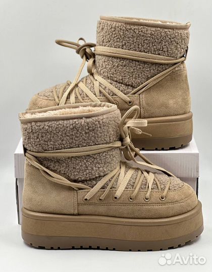Ботинки с мехом