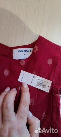 Новое платье Old navy 3t