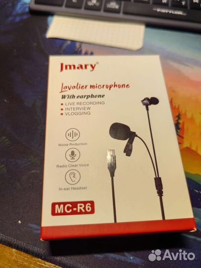 Петличный микрофон Jmary MC-R6