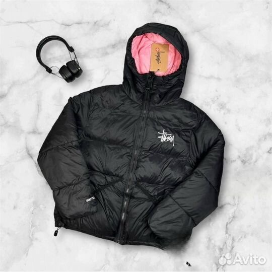 Пуховик stussy micro ripstop