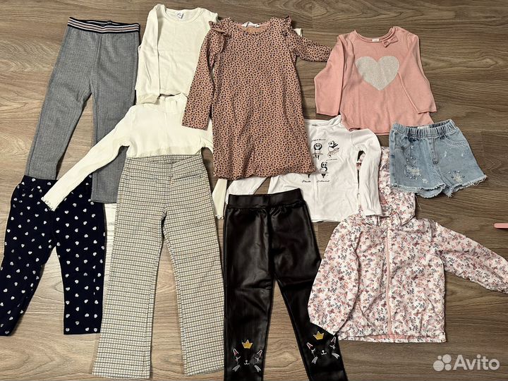 Одежда пакетом на девочку 92-116