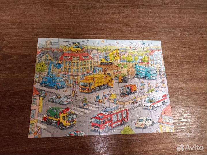 Пазлы ravensburger 100 деталей