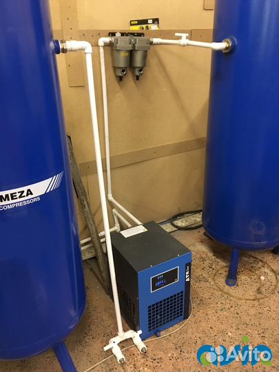 Монтаж пневмолинии / пневмомагистраль