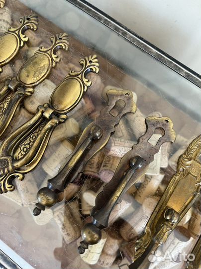 Фурнитура мебельная ручка винтаж антиквариат