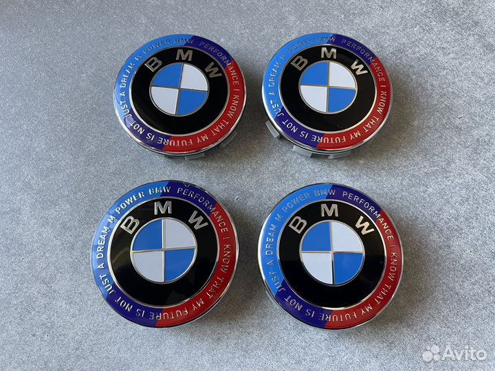 Юбилейные колпаки BMW Эмблема BMW юбилейная