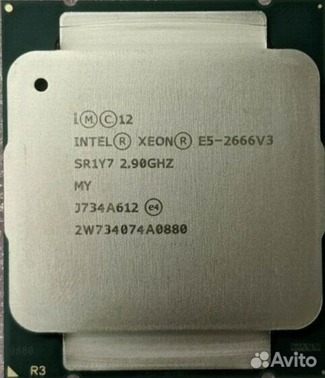Xeon E5 2666 V3