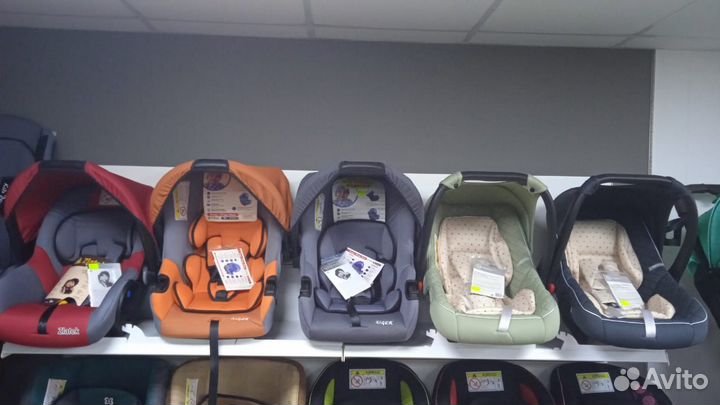 Автолюльки автокресла 0-13кг новые