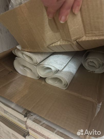 Обои остатки