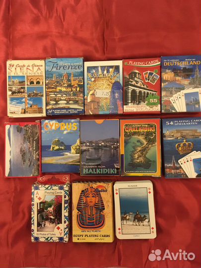 Игральные карты сувенирные