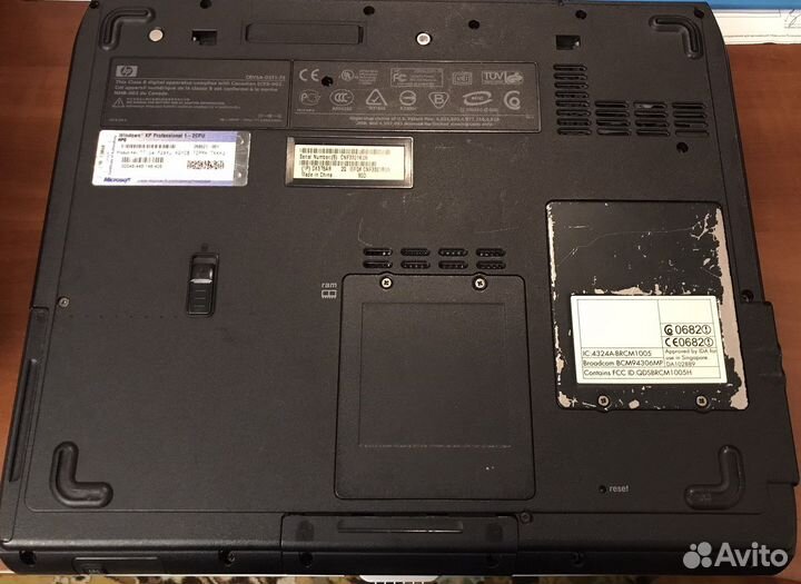 Ретро HP Compaq 2003 год