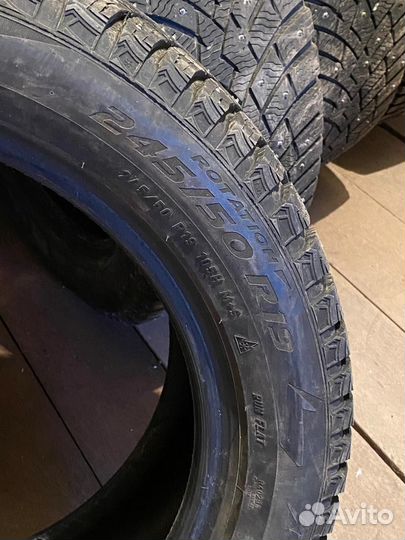 Зимние шины 245 50 R19 run flat