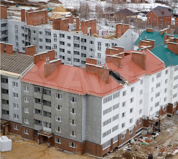 2-к. квартира, 77,4 м², 1/5 эт.
