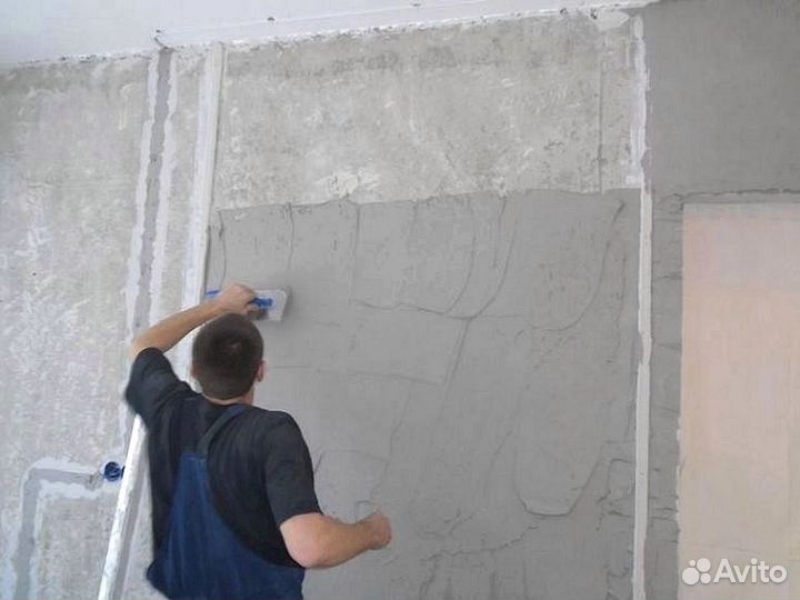 Штукатурка стен / Отделка / Шпаклевка