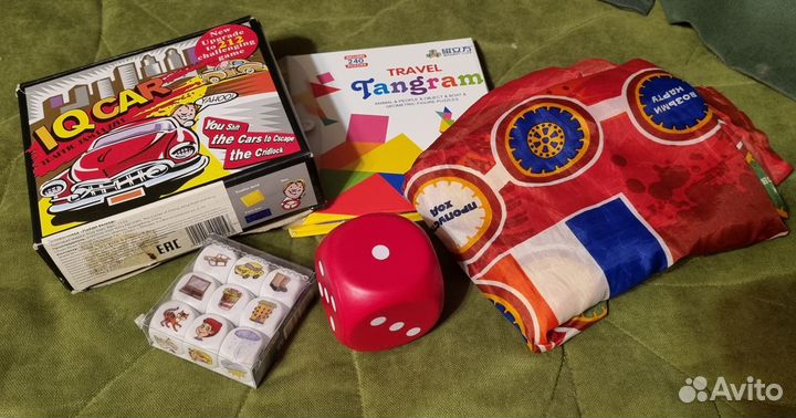 Головоломка, танграм, игра-ходилка Тачки