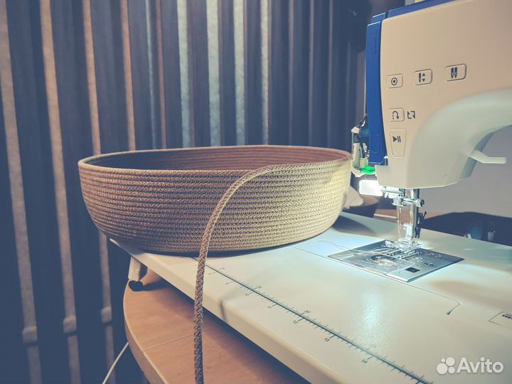 Шитье корзин из шнура по вашим размерам