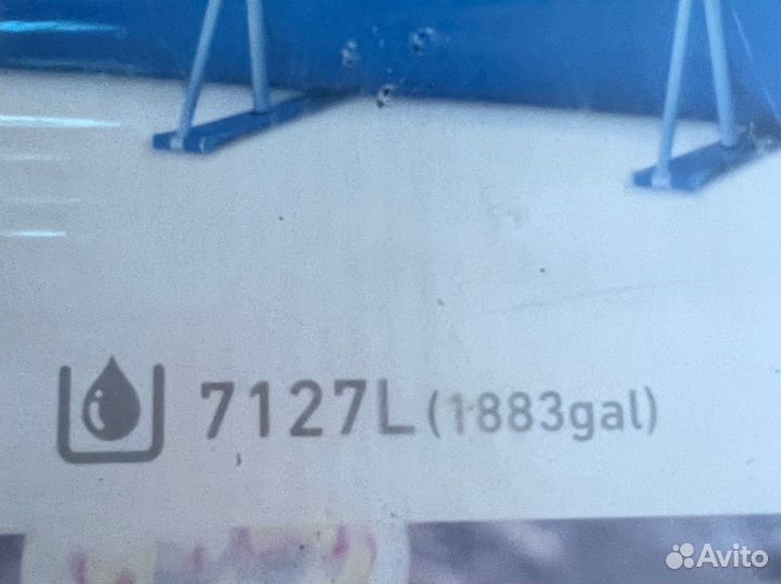 Каркасный бассейн intex