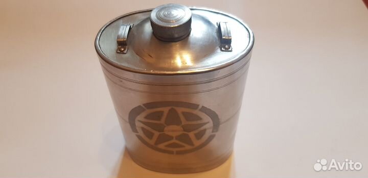Охотничья фляга с советской символикой, винтаж