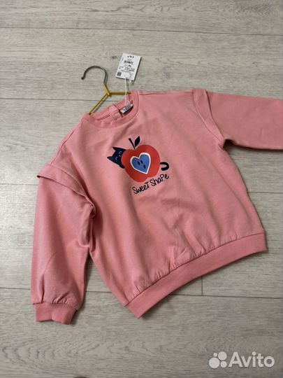 Свитшот на девочку 92 новый OVS