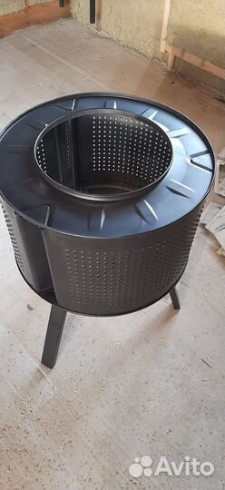 Очаг уличный,Казан-мангал