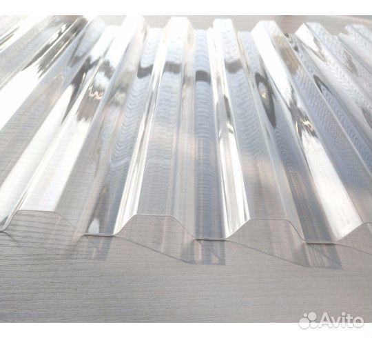 Кровельный поликарбонат трапеция