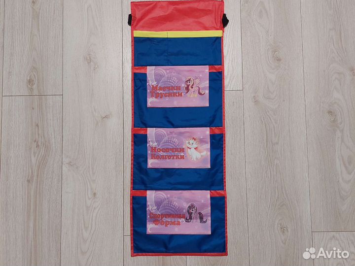 Кармашки на шкафчик в детский сад Таня