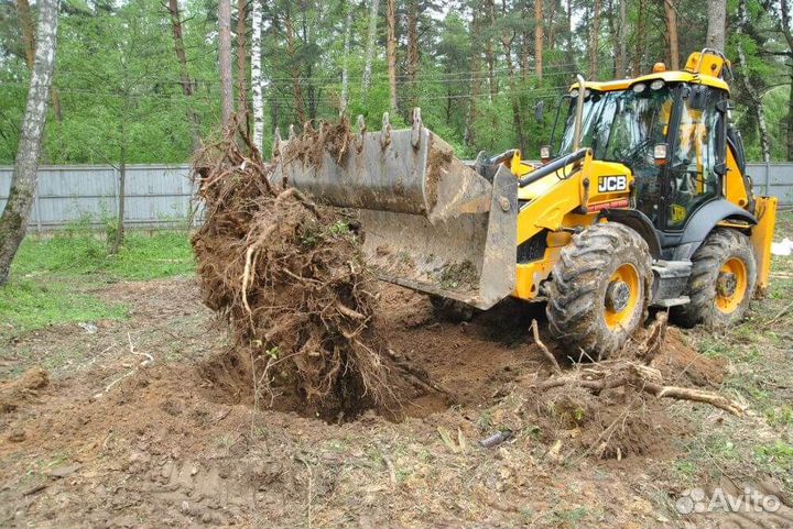 Расчистка участка
