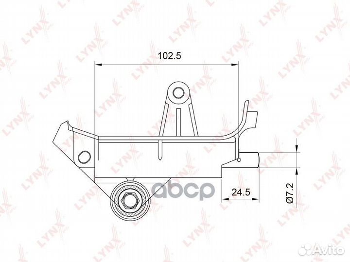 Натяжитель ремня грм PT1001 lynxauto