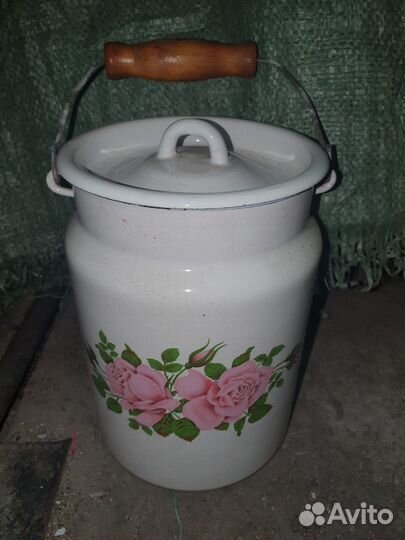 Бидон эмалированный СССР