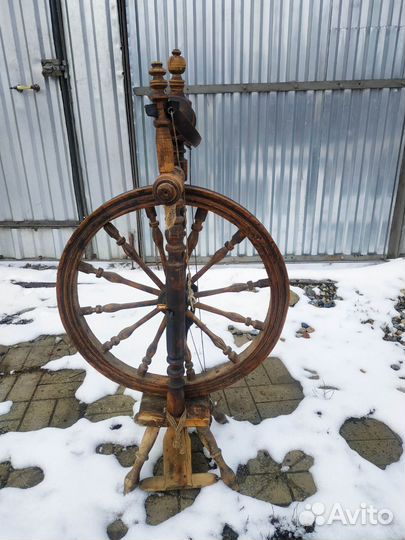 Прялка деревянная старинная