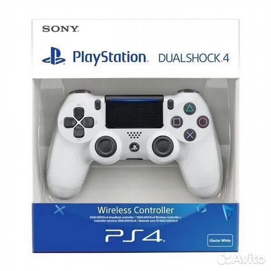 Геймпад sony dualshock 4 белый