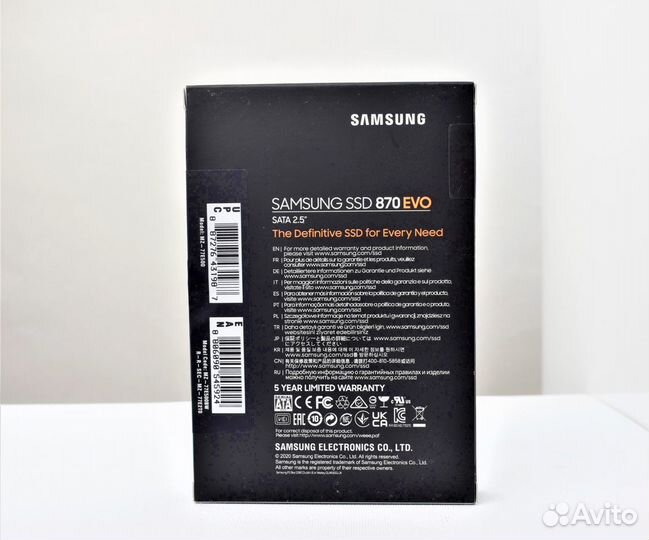 Samsung SSD 870 EVO 500GB