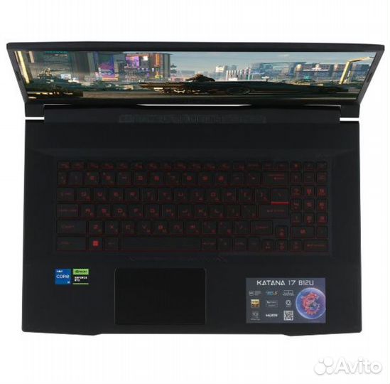 MSI Katana 17 B12UCR-1024XRU Новые Запечатанные