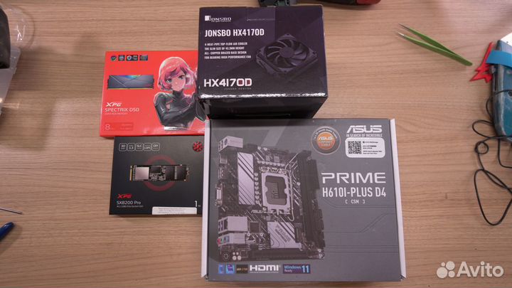 Сборка для Mini ITX пк