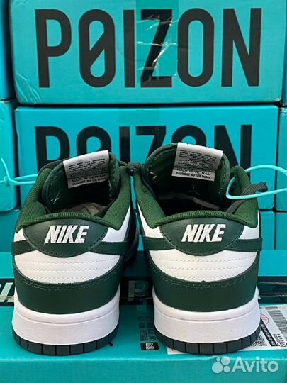 Nike Dunk Low Retro Varsity Green Зеленые Оригинал