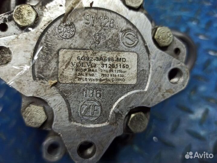 Насос гидроусилителя гур Volvo Xc60