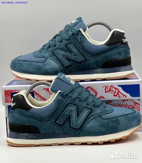 Кроссовки New Balance 574 Blue (Арт.54419)