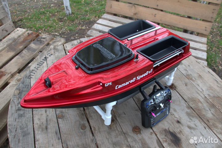 Карповый кораблик CamaraD с глубиномером